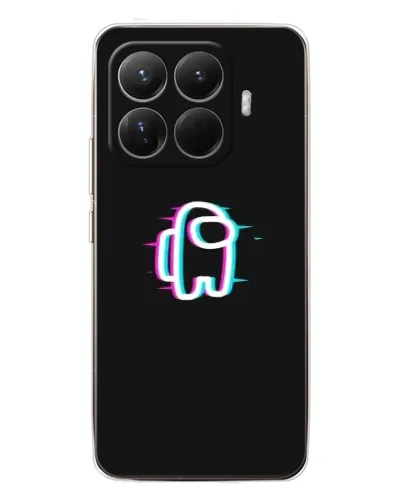 Чехол для Xiaomi 15T Pro с картинкой «Among Us неон»