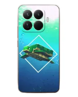 Чохол для Xiaomi 15T Pro з картинкою «Черепаха Minecraft» Чохол для Xiaomi 15T Pro з картинкою «Черепаха Minecraft»
