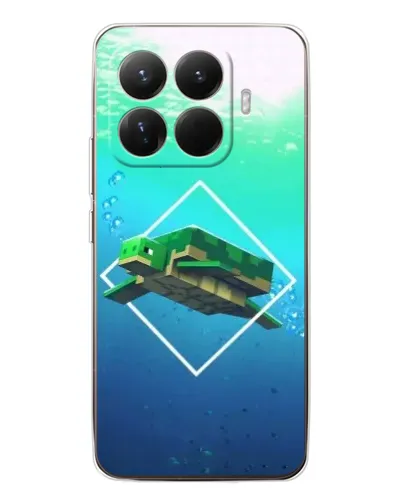 Чохол для Xiaomi 15T Pro з картинкою «Черепаха Minecraft» Чохол для Xiaomi 15T Pro з картинкою «Черепаха Minecraft»