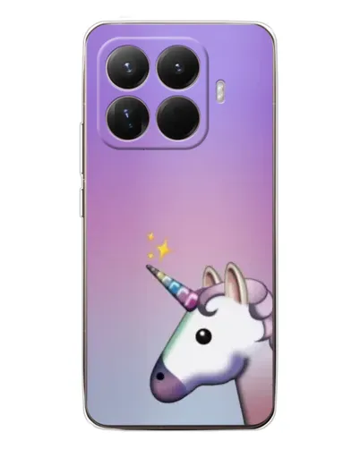 Чехол для Xiaomi 15T Pro с картинкой «Единорог градиент»