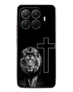 Чохол для Xiaomi 15T Pro з картинкою «Лев та Хрест» Чохол для Xiaomi 15T Pro з картинкою «Лев та Хрест»