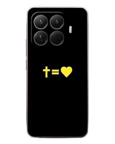Чехол для Xiaomi 15T Pro с картинкой «Сердце и Крест» Чехол для Xiaomi 15T Pro с картинкой «Сердце и Крест»