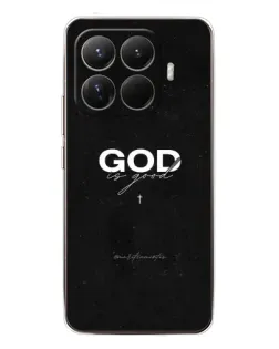 Чехол для Xiaomi 15T Pro с картинкой «GOD — Бог над всем»