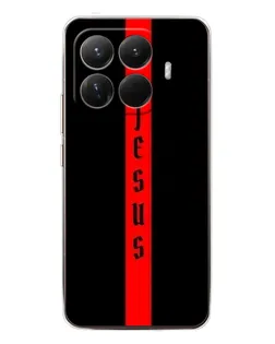 Чехол для Xiaomi 15T Pro с картинкой «Красная линия веры»