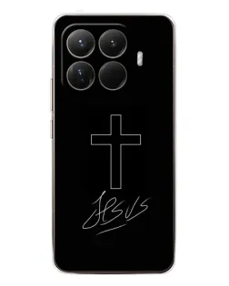 Чохол для Xiaomi 15T Pro з картинкою «Графічний хрест Jesus»