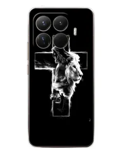 Чохол для Xiaomi 15T Pro з картинкою «Сяючий хрест Jesus»