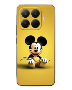 Чехол для Xiaomi 15T Pro с картинкой «Микки на желтом»