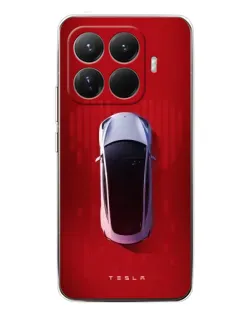 Чохол для Xiaomi 15T Pro з картинкою «Tesla Top View»