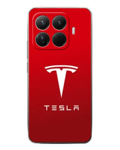 Чехол для Xiaomi 15T Pro с картинкой «Tesla Red Classic»