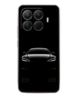 Чохол для Xiaomi 15T Pro з картинкою «Силует Tesla Night»
