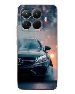 Чохол для Xiaomi 15T Pro з картинкою «Mercedes — нічне місто»