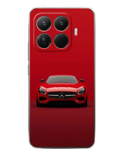 Чехол для Xiaomi 15T Pro с картинкой «Красный Mercedes AMG»
