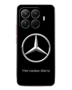 Чехол для Xiaomi 15T Pro с картинкой «Mercedes Silver Logo»