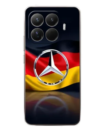 Чехол для Xiaomi 15T Pro с картинкой «Mercedes — флаг Германии»