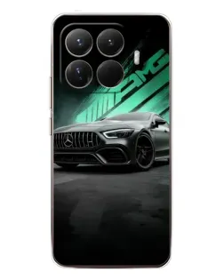 Чехол для Xiaomi 15T Pro с картинкой «Темный Mercedes AMG»