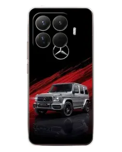 Чехол для Xiaomi 15T Pro с картинкой «Mercedes G-Class красный»