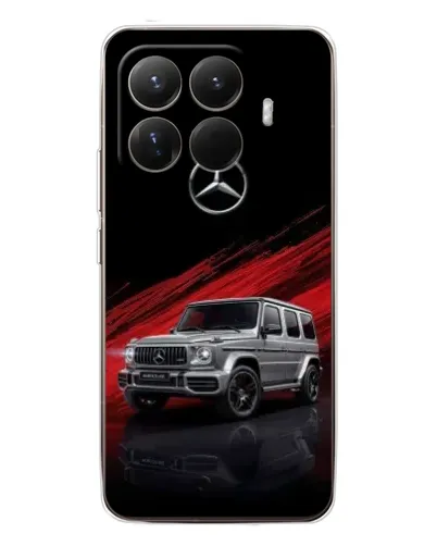 Чехол для Xiaomi 15T Pro с картинкой «Mercedes G-Class красный»