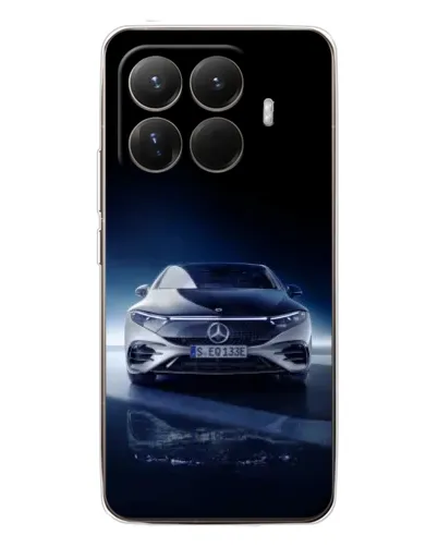 Чехол для Xiaomi 15T Pro с картинкой «Ночной Mercedes EQ»