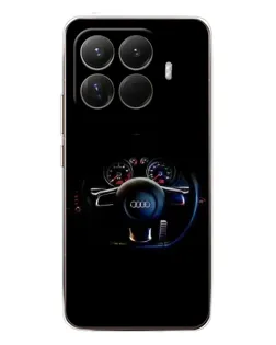 Чохол для Xiaomi 15T Pro з картинкою «Салон Audi — кермо» Чохол для Xiaomi 15T Pro з картинкою «Салон Audi — кермо»