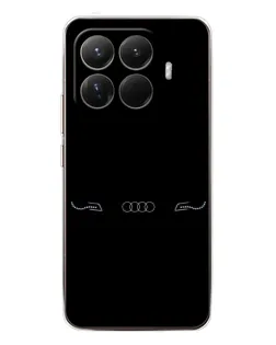 Чехол для Xiaomi 15T Pro с картинкой «Audi — световой подпись»