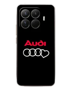 Чехол для Xiaomi 15T Pro с картинкой «Логотип Audi Heart»