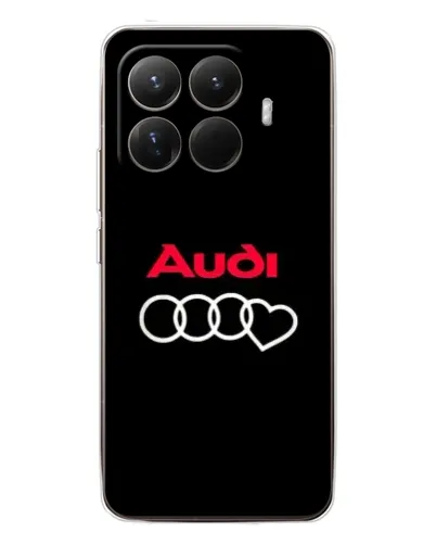 Чехол для Xiaomi 15T Pro с картинкой «Логотип Audi Heart»