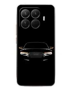 Чехол для Xiaomi 15T Pro с картинкой «Audi — ночной контур»