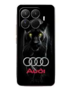 Чехол для Xiaomi 15T Pro с картинкой «Пантера и Audi»