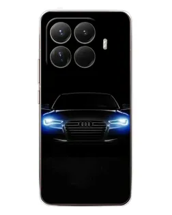 Чехол для Xiaomi 15T Pro с картинкой «Audi в неоне»