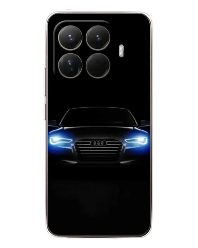 Чехол для Xiaomi 15T Pro с картинкой «Audi в неоне»
