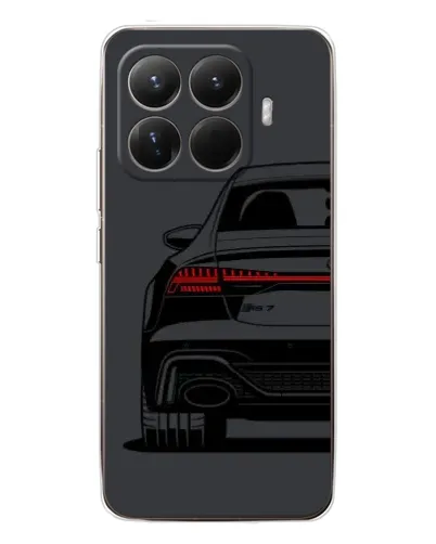 Чехол для Xiaomi 15T Pro с картинкой «Задняя часть Audi — арт»
