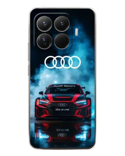 Чехол для Xiaomi 15T Pro с картинкой «Audi Sport — неон»