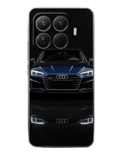 Чехол для Xiaomi 15T Pro с картинкой «Audi — ночное отражение»
