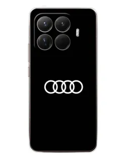 Чехол для Xiaomi 15T Pro с картинкой «Audi White Logo»