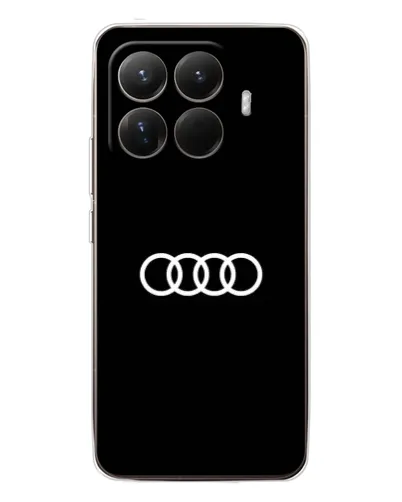 Чехол для Xiaomi 15T Pro с картинкой «Audi White Logo»