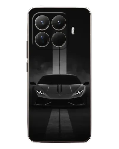 Чехол для Xiaomi 15T Pro с картинкой «Lamborghini симметрия дорог»