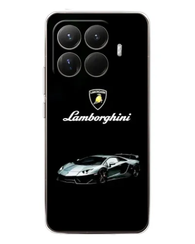 Чехол для Xiaomi 15T Pro с картинкой «Логотип Lamborghini классика»