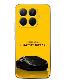 Чехол для Xiaomi 15T Pro с картинкой «Lamborghini Huracan черный»