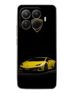 Чехол для Xiaomi 15T Pro с картинкой «Lamborghini желтый акцент»