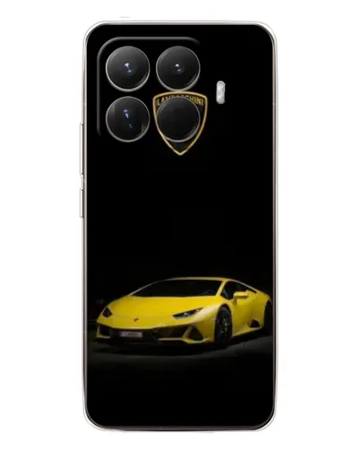 Чехол для Xiaomi 15T Pro с картинкой «Lamborghini желтый акцент»
