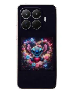 Чехол для Xiaomi 15T Pro с картинкой «Stitch в цветах» Чехол для Xiaomi 15T Pro с картинкой «Stitch в цветах»