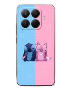 Чехол для Xiaomi 15T Pro с картинкой «Stitch и Angel Love» Чехол для Xiaomi 15T Pro с картинкой «Stitch и Angel Love»
