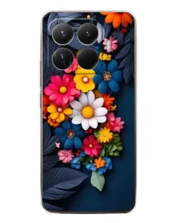 Чохол для Xiaomi 15T Pro з картинкою «Квіткова феєрія»
