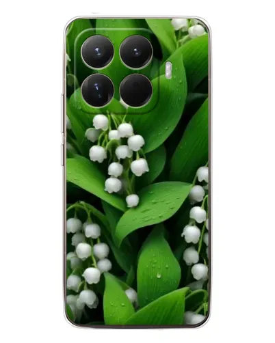 Чохол для Xiaomi 15T Pro з картинкою «Конвалії в зелені» Чохол для Xiaomi 15T Pro з картинкою «Конвалії в зелені»