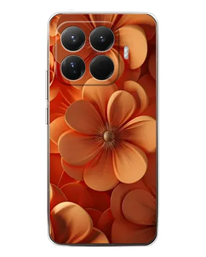 Чохол для Xiaomi 15T Pro з картинкою «Помаранчева макро квітка» Чохол для Xiaomi 15T Pro з картинкою «Помаранчева макро квітка»