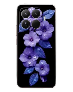 Чохол для Xiaomi 15T Pro з картинкою «Фіолетові квіти з росою» Чохол для Xiaomi 15T Pro з картинкою «Фіолетові квіти з росою»