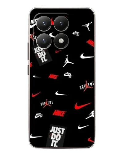 Чехол для Xiaomi 15T с картинкой «Nike Mix Pattern»