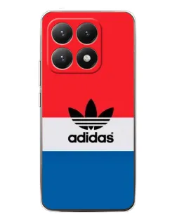 Чехол для Xiaomi 15T с картинкой «Ретро блоки Adidas»