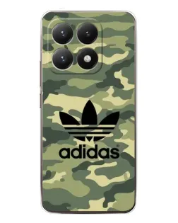 Чехол для Xiaomi 15T с картинкой «Милитари стиль Adidas»