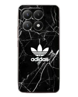 Чехол для Xiaomi 15T с картинкой «Белый мрамор Adidas»